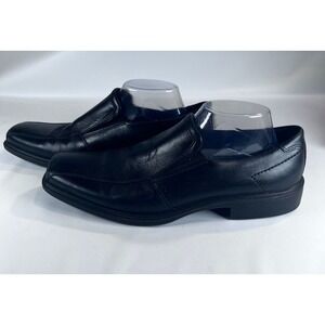 The North Face Mens Black‎ Leather Slip-On Shoes Size 11 EU43 With ECCO Sole